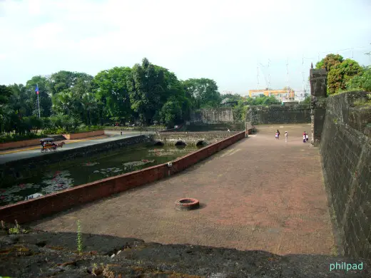 fort santiago view from top