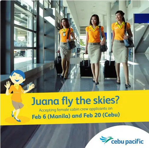 cabin crew hiring philippines 2016