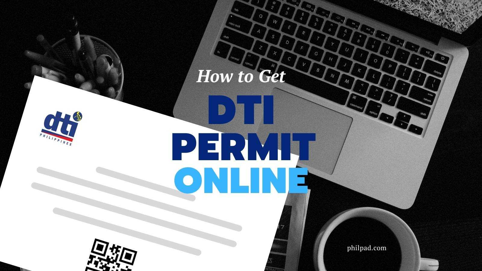 how to get dti permit online for business