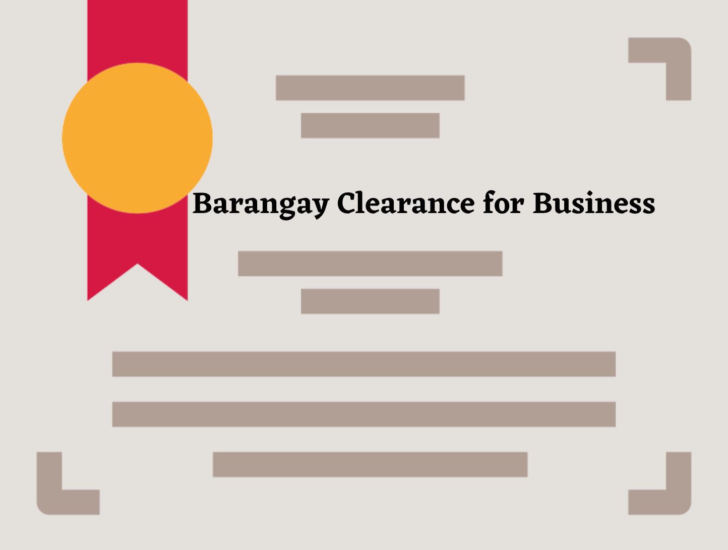 barangay business permit sample philippines