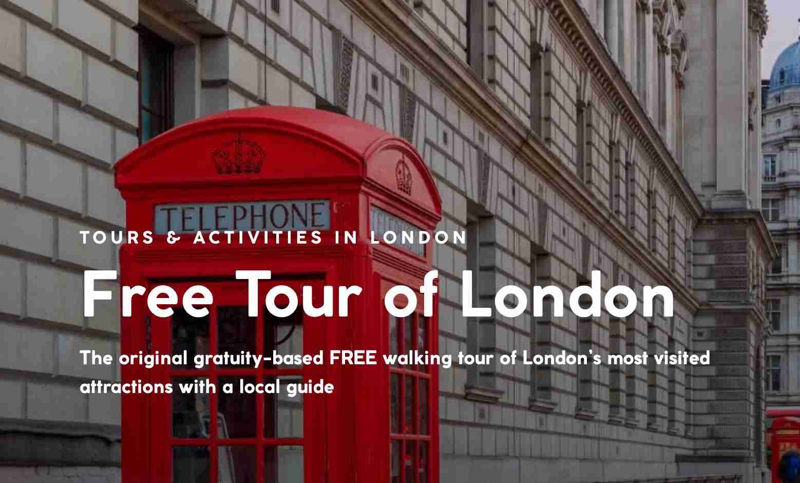 free tours london uk