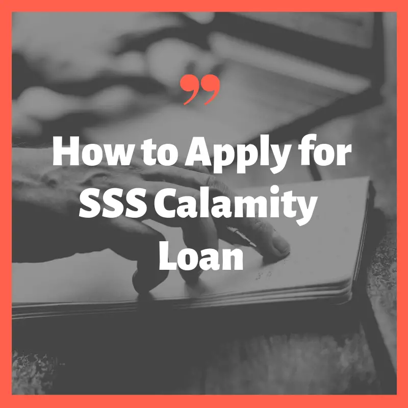 how to apply sss calamity loan requirements procedure application
