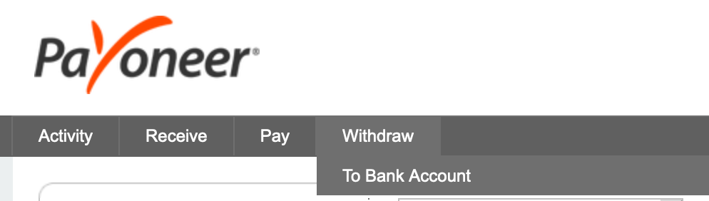 withdraw money from payoneer to bdo