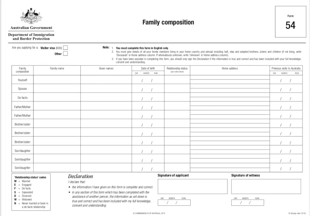 Documents Required For Australian Tourist Visa From Dubai