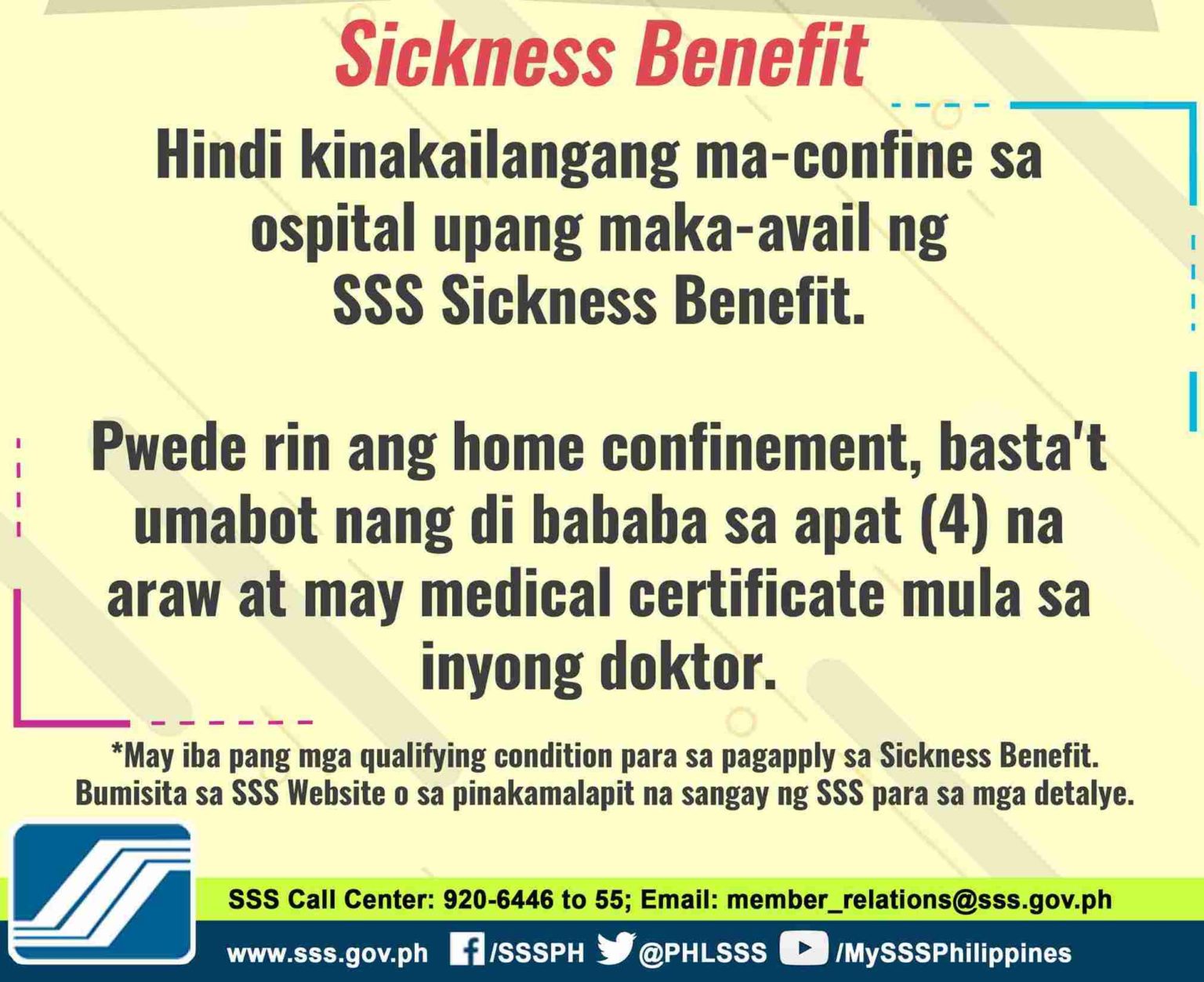 How Much Is Sickness Benefit In Sss