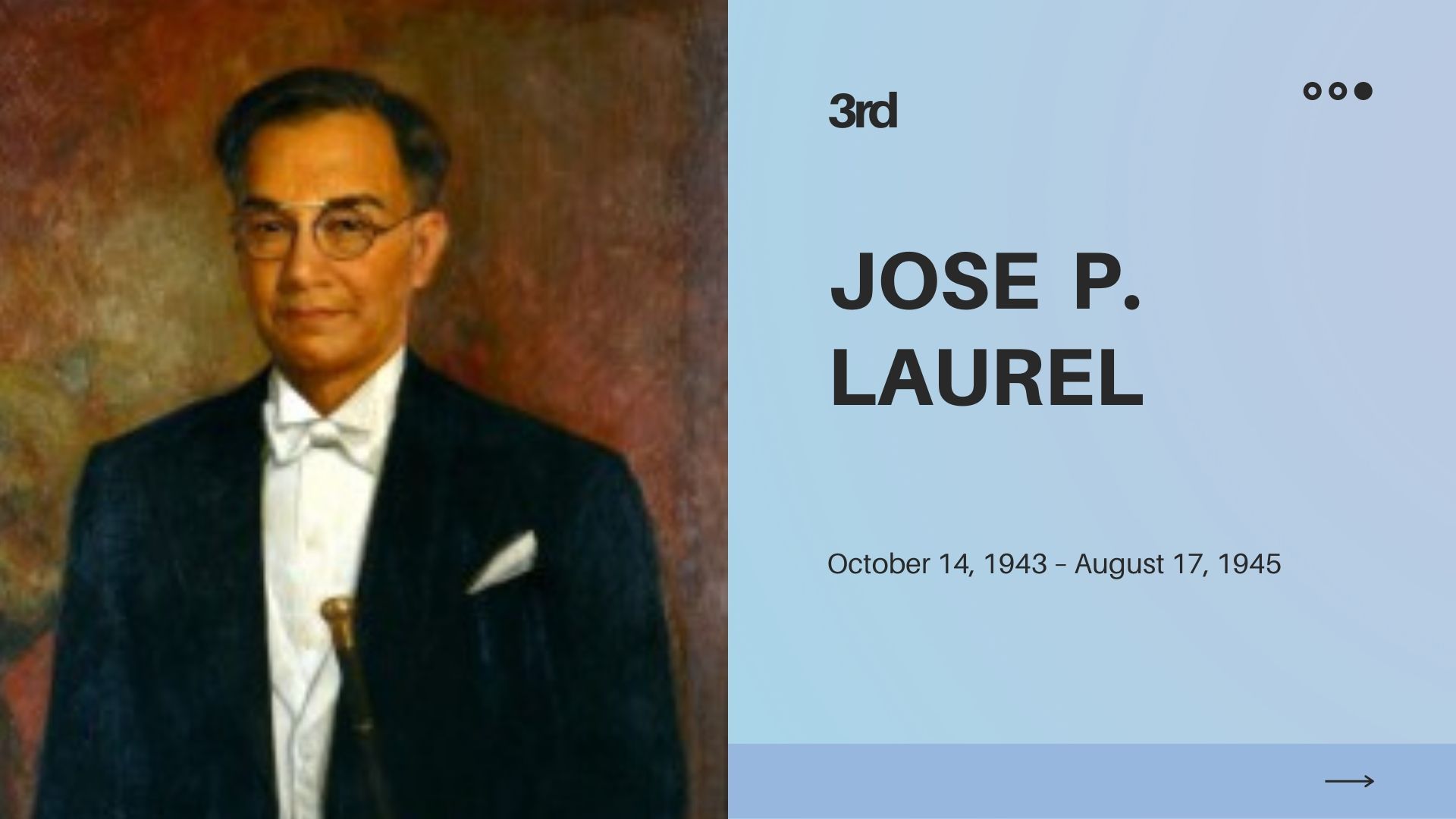 president jose p laurel achievements and contributions