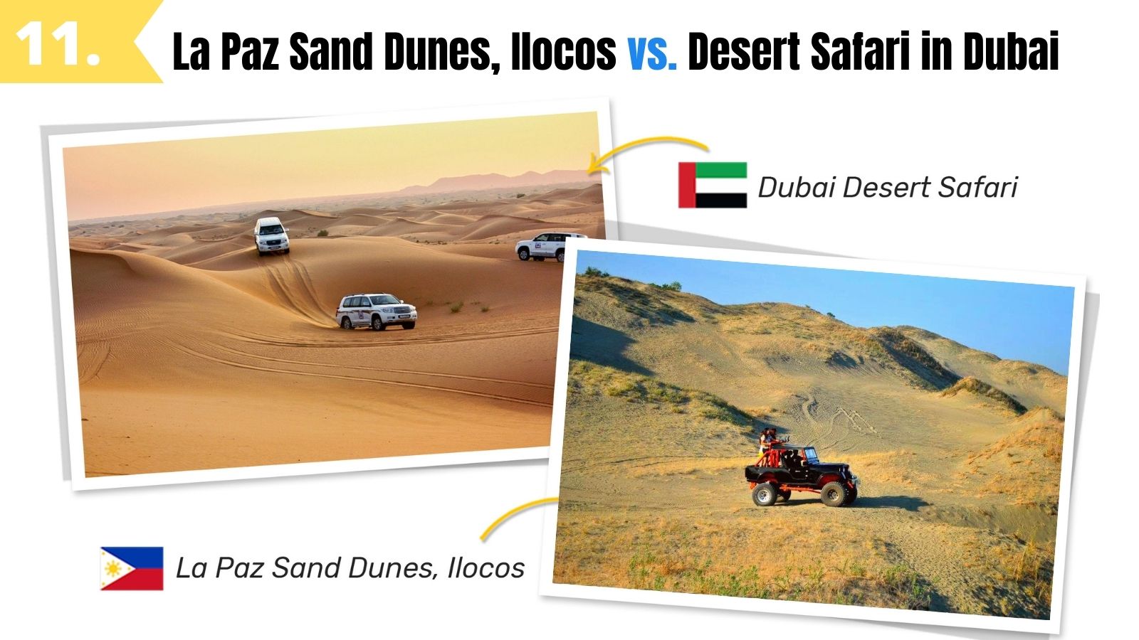 la paz sand dunes ilocos norte vs dubai desert safari
