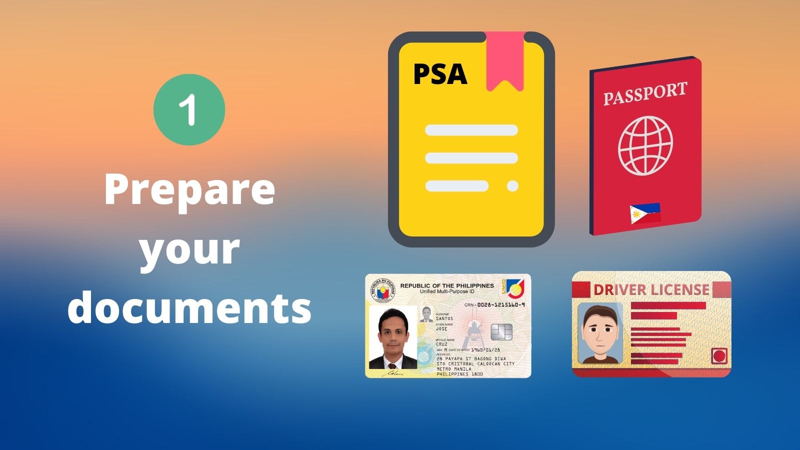 philippine national id requirements step 1